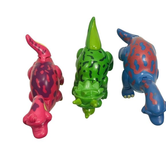 Downtown Disney T Rex Cafe Restaurant Dinosaurs Figures 3 Piece Friends Lot - Picture 3 of 11